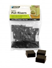 14542 - rubber pot risers 16pk
